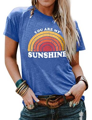 Dresswel You Are My Sunshine T-Shirt Damen