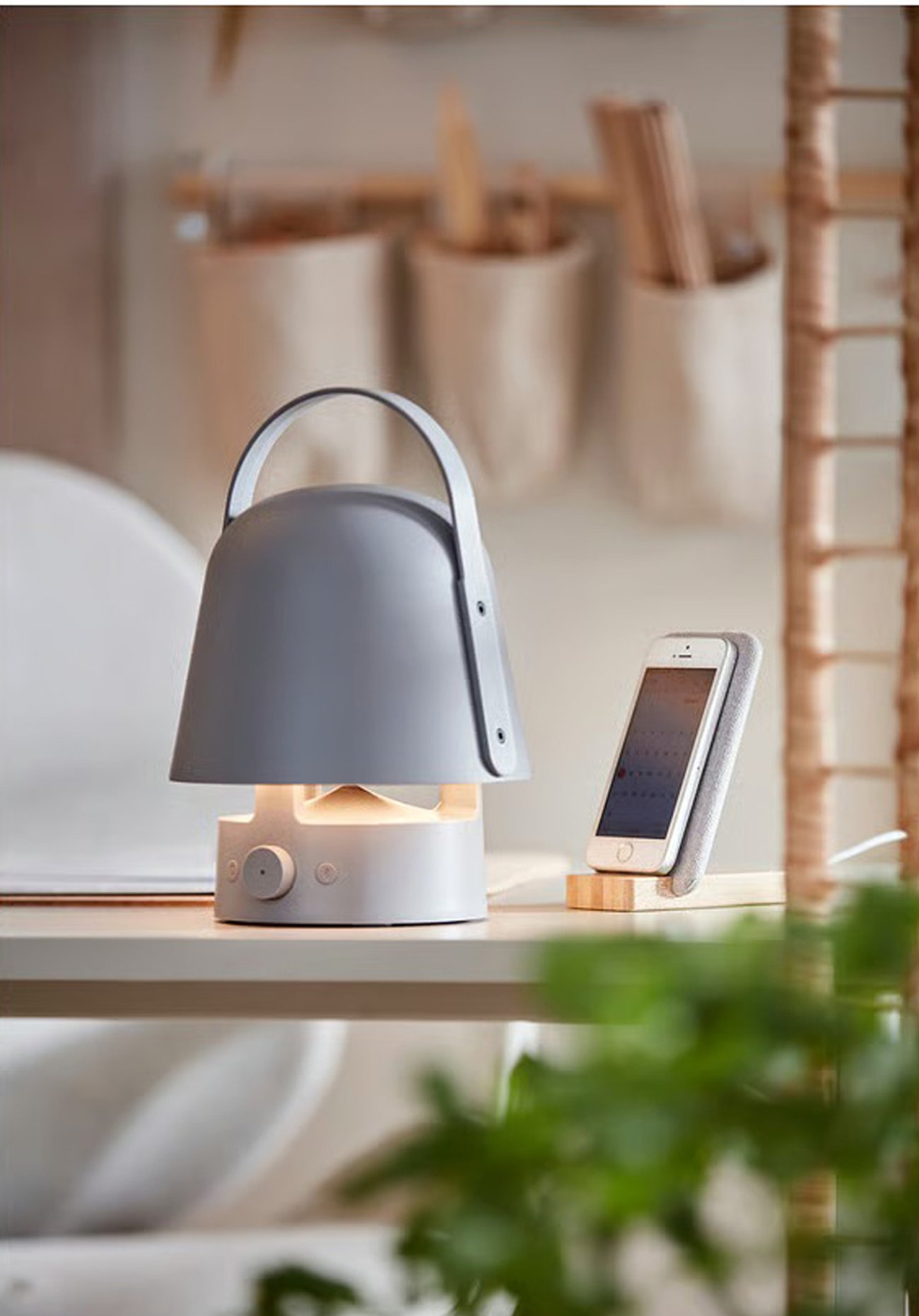 VAPPEBY Leuchte mit Bluetooth-Lautsprecher