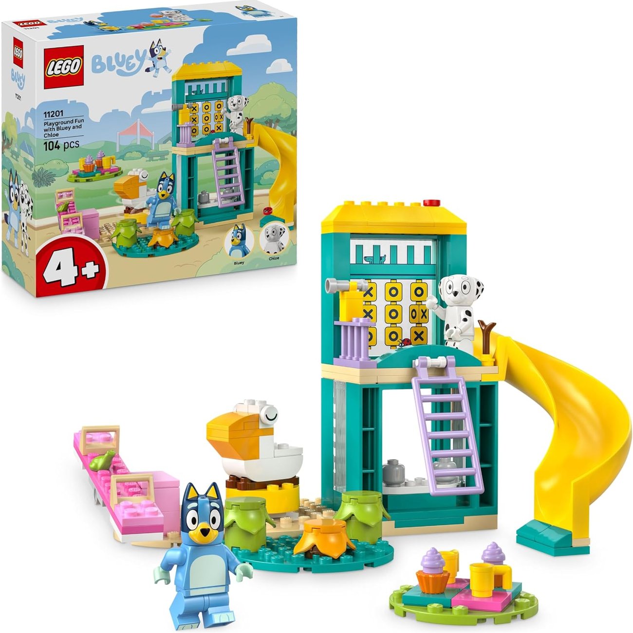 LEGO Bluey Playground Fun with Bluey and Chloe