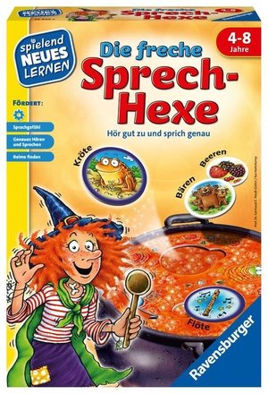 Die freche Sprech-Hexe (4-8 Jahre)