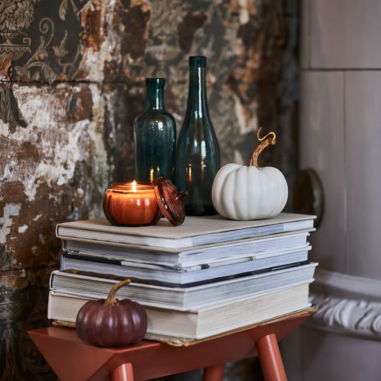 IKEA HÖSTAGILLE Duftkerze im Glas