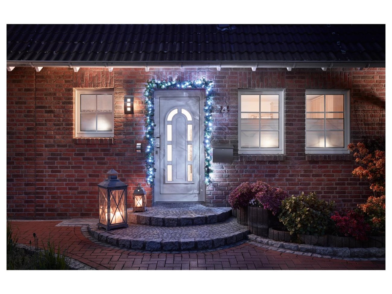 LIVARNO home LED-Tannengirlande