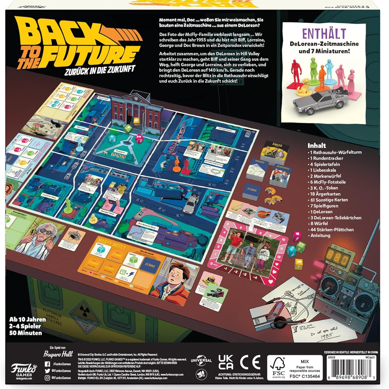 Back to The Future Board Game | Deutsch