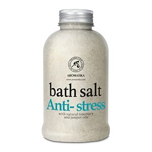 Badesalz Anti Stress 600 g - Meersalz mit Natürlichem Ätherischen Rosmarinöl