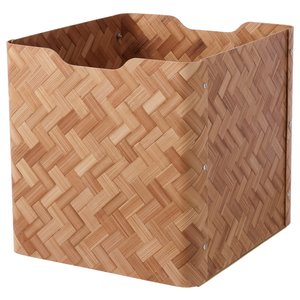 BULLIG Box - Bambus/braun 32x35x33 cm