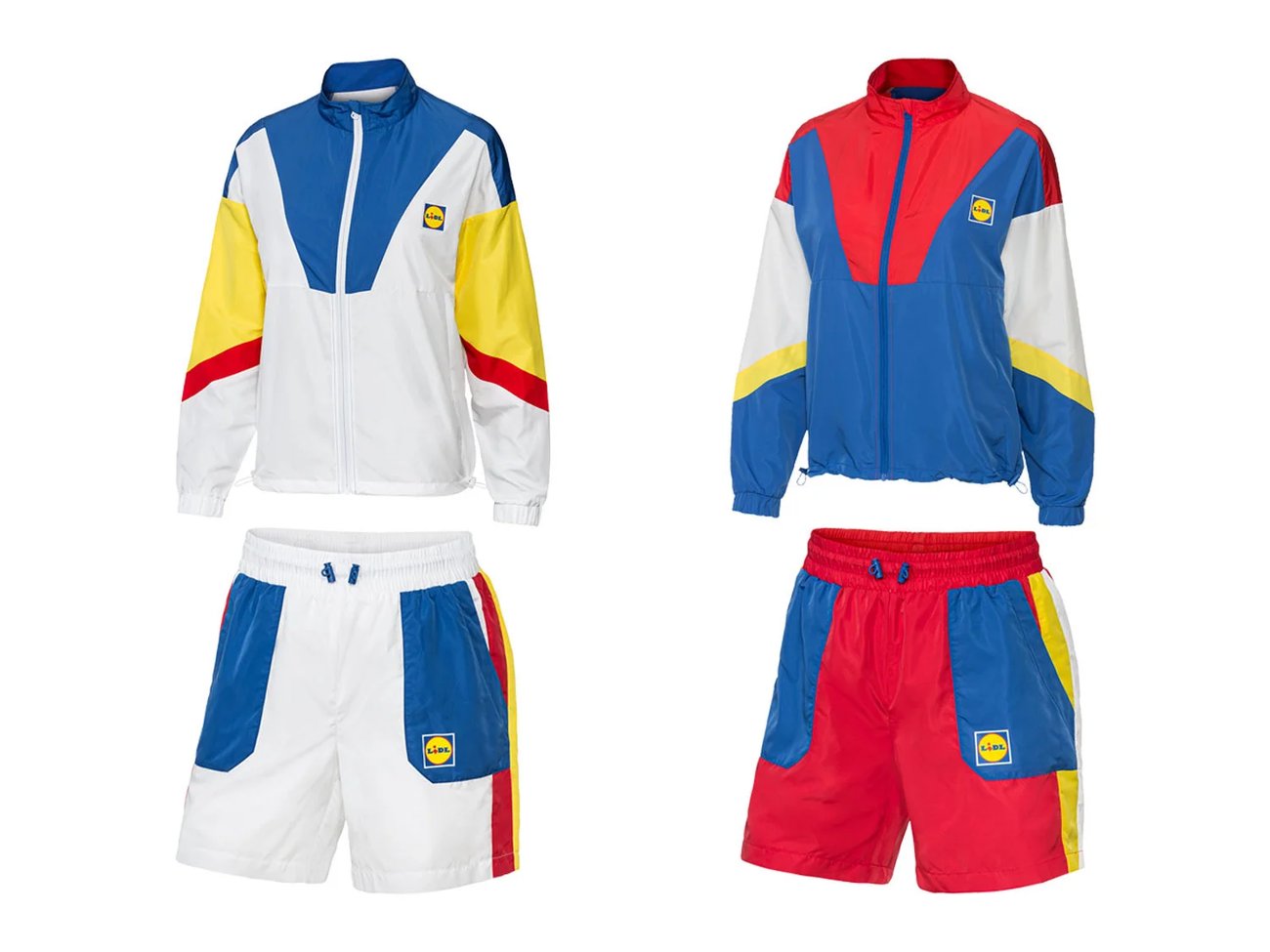 Damen Tracksuit, 2-tlg. im Lidl-Print