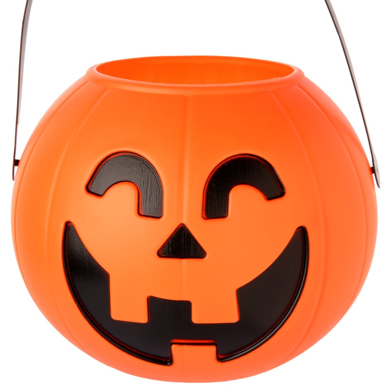 Halloween-Korb im Kürbis-Design