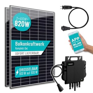 Pianeta-Balkonkraftwerk mit 820 Watt