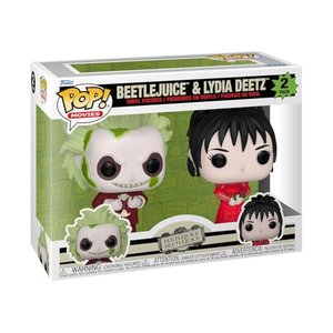 Funko Pop! Movies: Beetlejuice Beetlejuice 2 Pack - Beetlejuice & Lydia Deetz - Vinyl-Sammelfigur - 