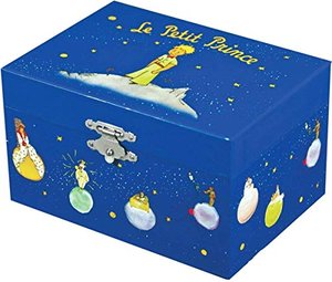 Trousselier - Der kleine Prinz Saint Exupery - Schatztruhe - Spieluhr - Ideales Kindergeschenk - Pho