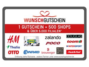 Wunschgutschein - Digital Code 25€