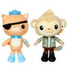 Octonauts Plüschfiguren Kwasi & Paani