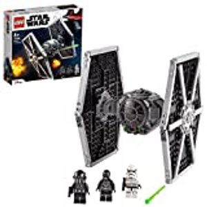 LEGO 75300 Star Wars Imperial TIE Fighter Spielzeug mit Sturmtruppler und Piloten als Minifiguren au