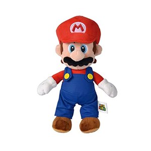 Simba 109231010 - Super Mario Plüschfigur, 30cm, kuschelweich, Nintendo, Charakter aus weltberühmten