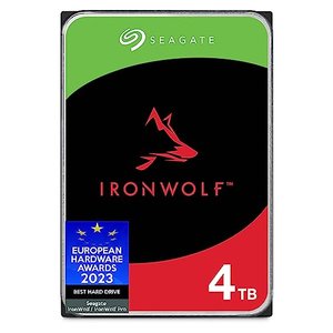 Seagate IronWolf 4TB interne Festplatte für NAS 3,5 Zoll, 5400 U/Min, CMR