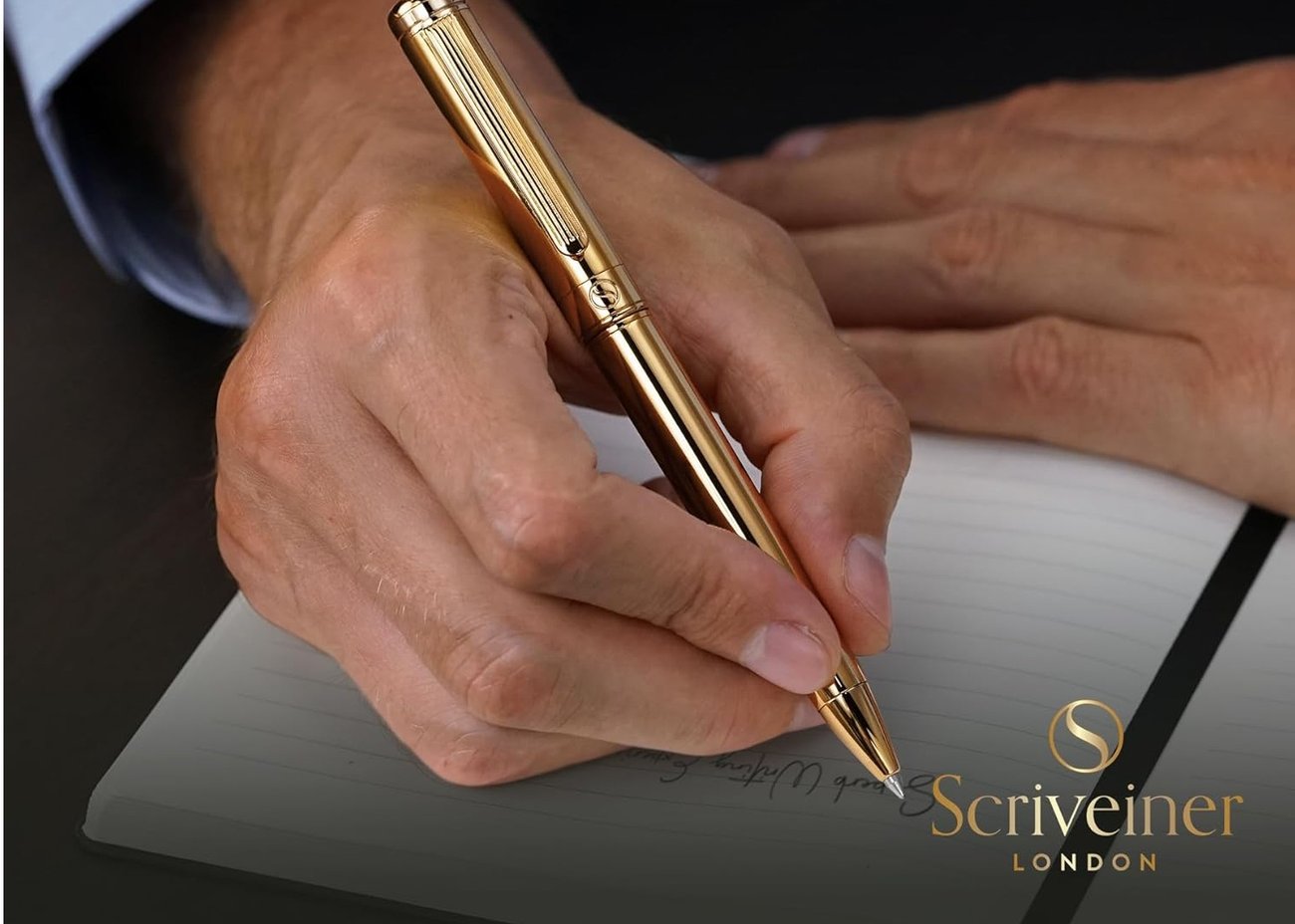 Scriveiner Gold Personalisierter Stift
