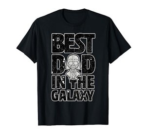Star Wars Best Dad in the Galaxy Darth Vader Vater Papa T-Shirt