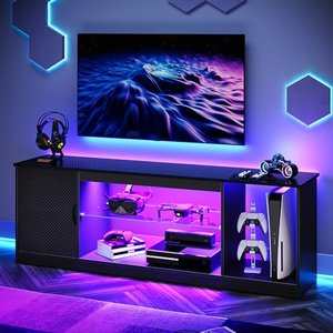 Bestier TV-Schrank mit RGB-LED