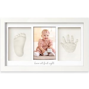 Baby Handabdruck und Fußabdruck Set