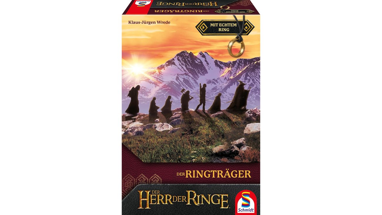 Schmidt Spiele 49442 Der Herr der Ringe, Der Ringträger, Familienspiel