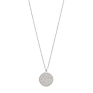 Pilgrim Jewelry Halskette mit Sternzeichen und Kristall (Versilbert - Schütze Sternzeichen)