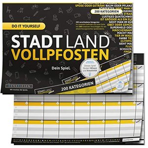 Denkriesen - Stadt Land Vollpfosten - Do It Yourself-Edition