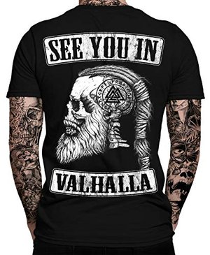 SEE You IN VALHALLA T-Shirt | Thor | Vikings Tshirt | Ragnar | Valhalla Rising | Walhalla | Wodan | 