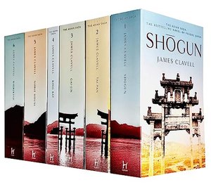 The Novels of Asian Saga Series 6 Books Collection Set By James Clavell(Shogun, Tai-Pan, Gai-Jin, Ki