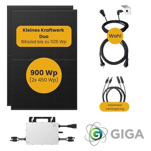 Kleines Kraftwerk Duo-Komplettpaket