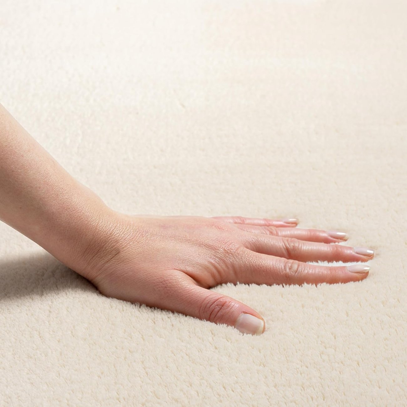 the carpet Kuscheliger Kurzflor-Teppich