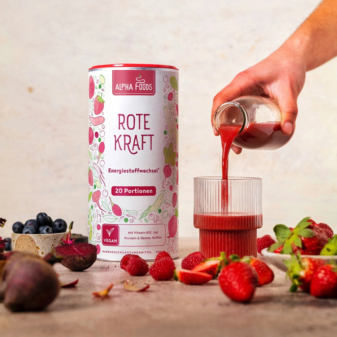 Alpha Foods Energy Elixier „Rote Kraft"