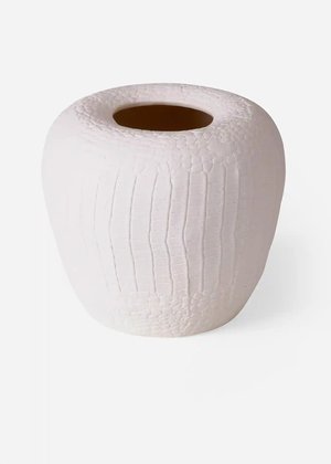 Vase mit Krokodil Design