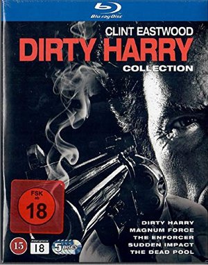 Dirty Harry Collection Box Teil 1+2+3+4+5 - Uncut [Blu-ray] [Mit deutscher Tonspur]