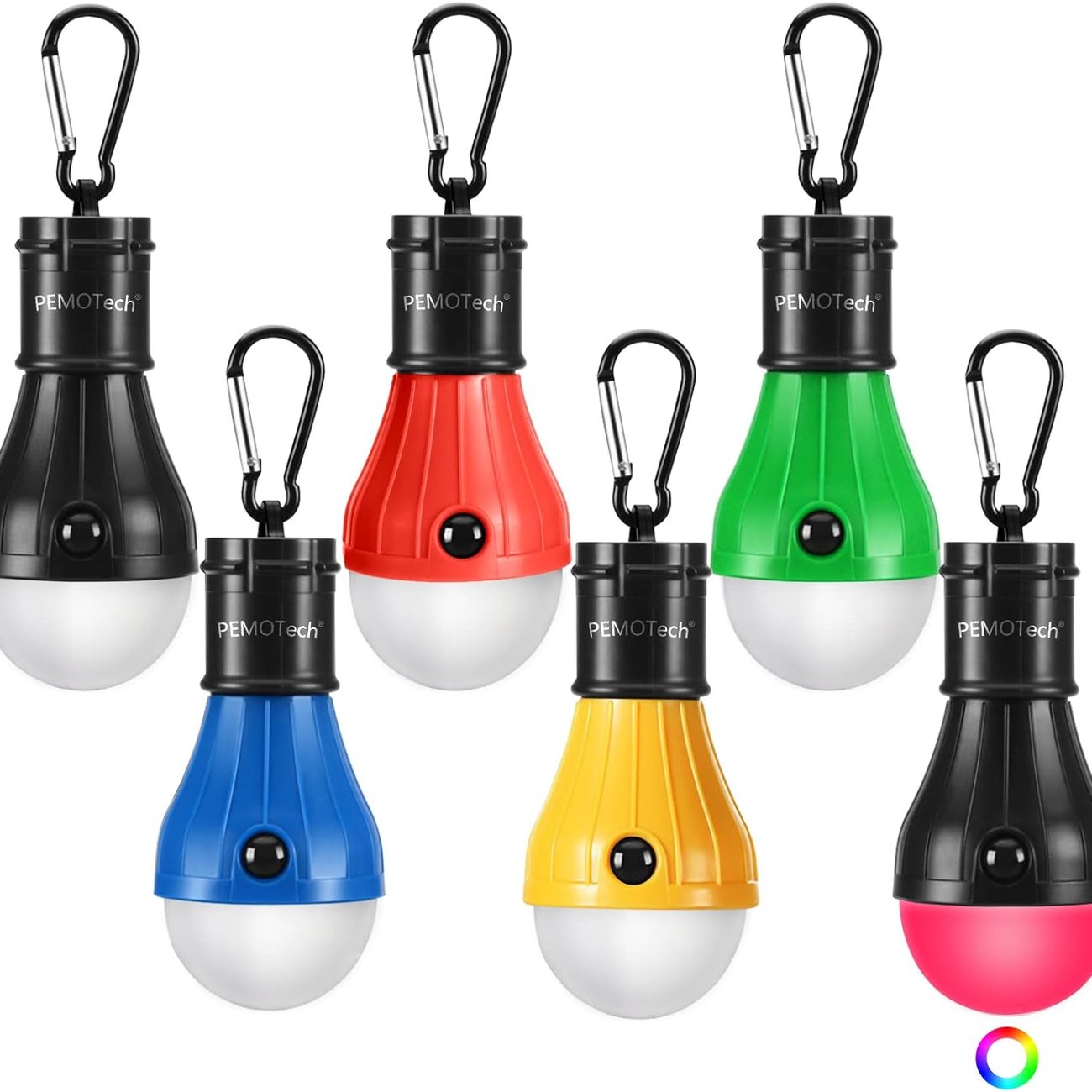 Campinglampe 5 LED+1 RGB