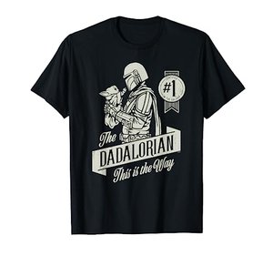 Star Wars The Mandalorian und Grogu "Dadalorian" Vatertag T-Shirt