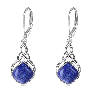 Lapislazuli Ohrringe Sterling Silber