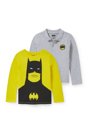 Multipack 2er - Batman - Langarm- und Poloshirt