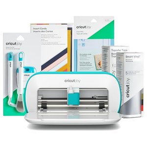 Cricut Joy | Kompakte smarte Bastelmaschine im Starter-Bundle | Edition 2024 | Maschine und Material