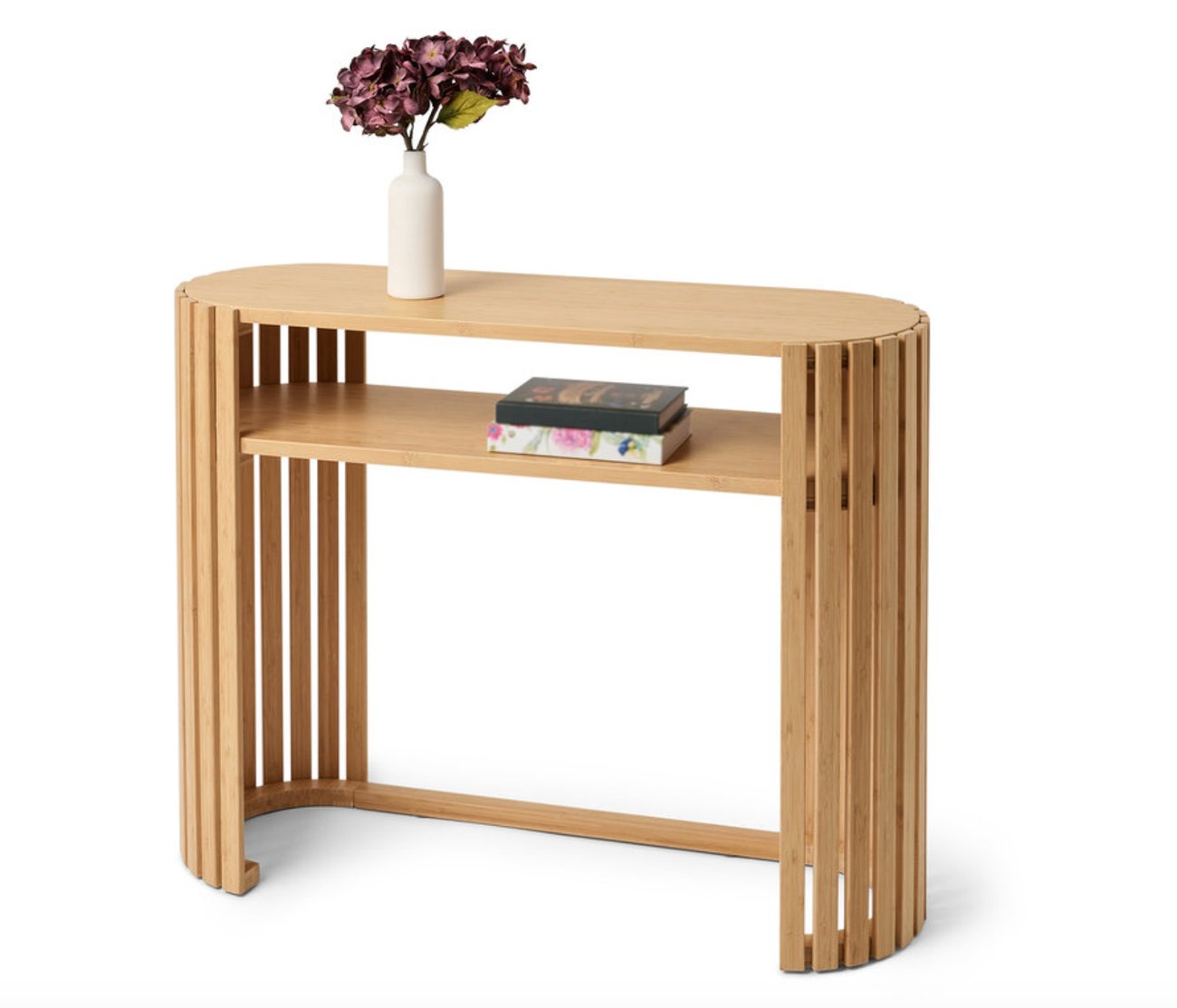 Konsole »HOLT« aus Bambus mit Lamellenelmenten