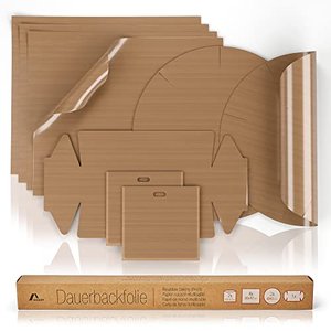 Amazy Dauerbackfolie (9er Set) – Das Premium Backpapier – Wiederverwendbar, hitzebeständig, antihaft