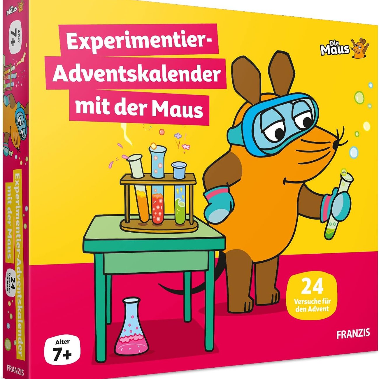 FRANZIS Experimentier-Adventskalender mit der Maus
