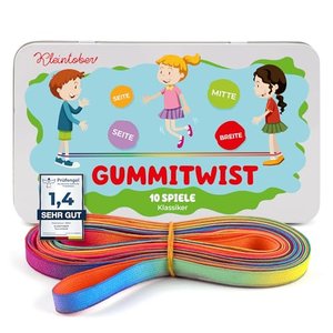 Gummitwist für Kinder mit Hüpfgummi