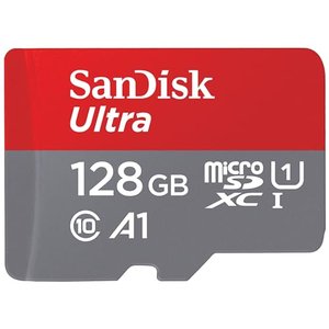 SanDisk Ultra microSDXC Speicherkarte 128 GB + Adapter