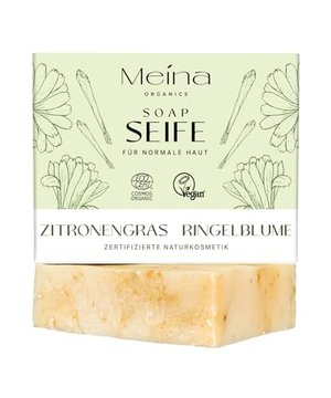 Meina Naturseife mit Zitronengras, Kurkuma und Ringelblume