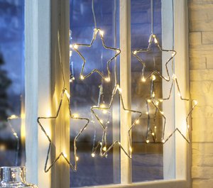 IDEENWELT&#x20;LED-Sternenvorhang