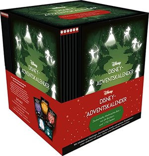 Disney Adventskalender 2023 - zauberhafte Weihnachts-Box mit 24 Büchern und 1.152 Seiten: Mit Geschi