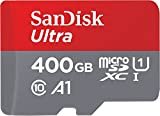 SanDisk Ultra 400 GB microSDXC Speicherkarte + SD-Adapter