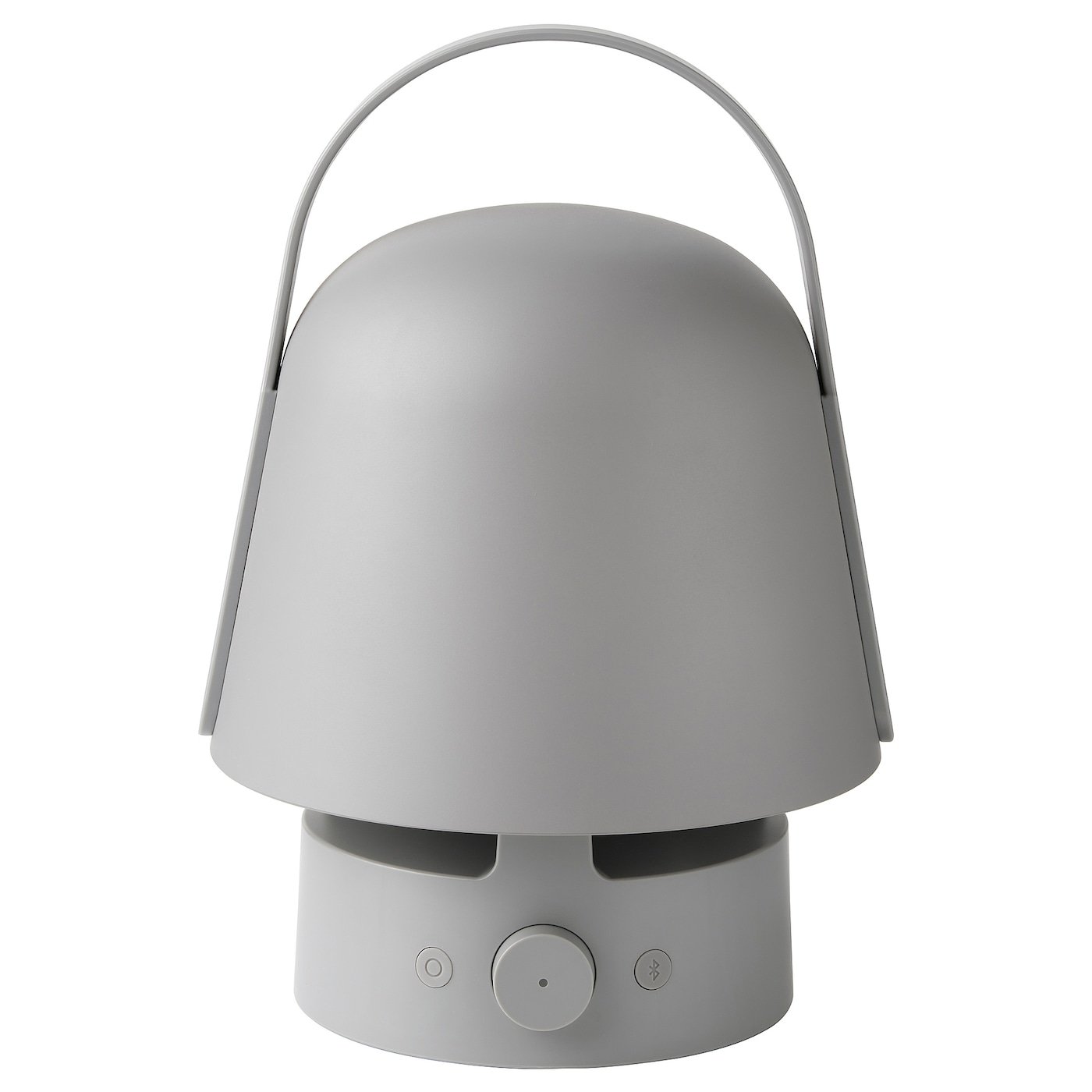 VAPPEBY Leuchte m Bluetooth-Lautsprecher - für draußen/grau
