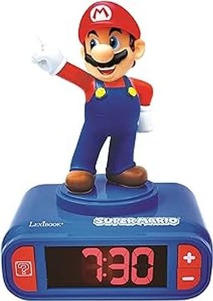 Lexibook - Nintendo Super Mario - Wecker Nachtlicht