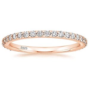 Zakk Eternity - Ring Rosé 925 Zirkonia